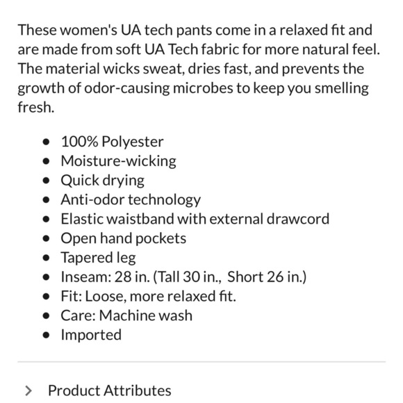 UA Under Armour women’s tech loose jogger pants NEW - Picture 3 of 9